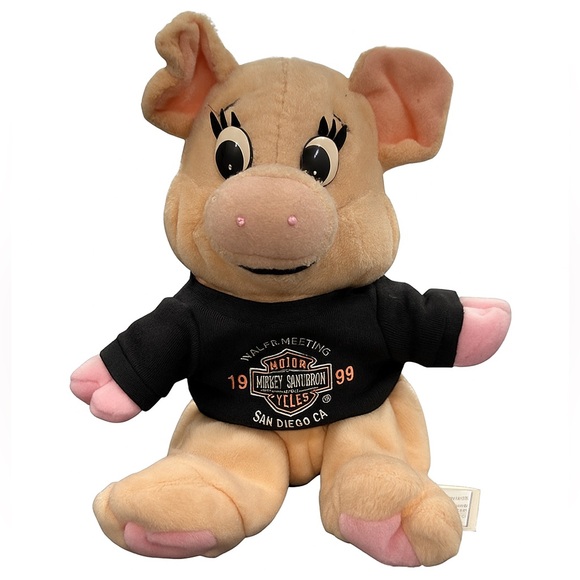 Harley-Davidson Other - Harley-Davidson Vintage 1999 San Diego Dealer Show Plush Pig